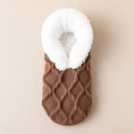 Winter Warm Short Cotton Slipper Socks Unisex Thicken Thermal Plush Home Floor Sock Soft Non-slip Grip Fuzzy Floor Fluffy Socks - EX-STOCK Canada