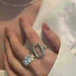Cold Personalized Opening Student Temperamental Ring - EX-STOCK CANADA