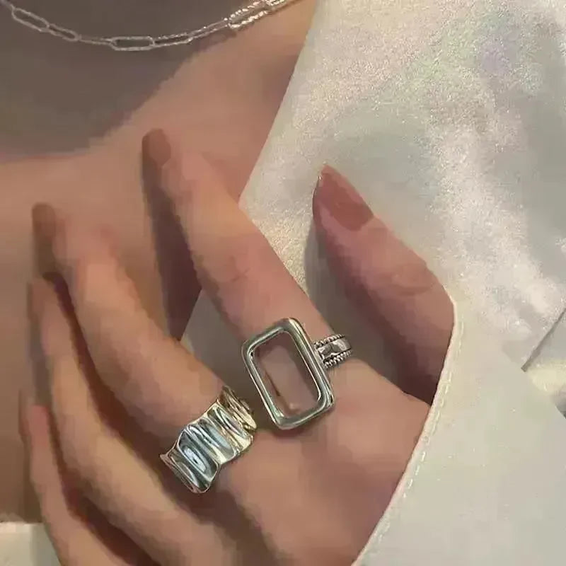 Cold Personalized Opening Student Temperamental Ring - EX-STOCK CANADA
