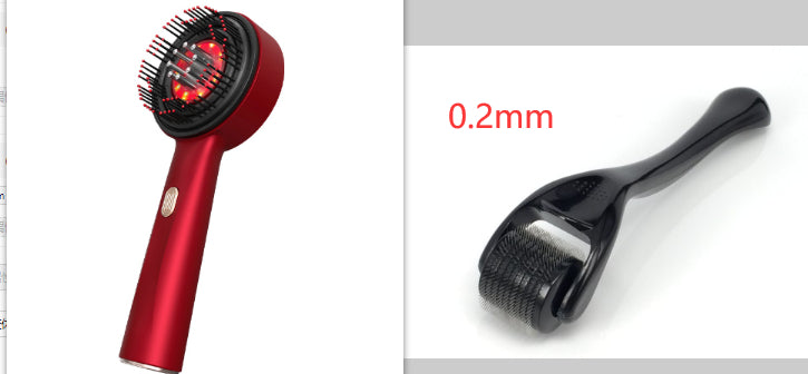 Electric Massage Comb Home Scalp Drain Comb Red Light Anti-slip Hair Care Multi-functional Massage Comb EX-STOCK Canada 