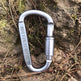No. 8 Carabiner D Type Bold 8CM Aluminum Alloy - EX-STOCK CANADA
