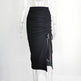 European And American Women's High Waist Hip Midi Split Skirt - EX-STOCK Canada