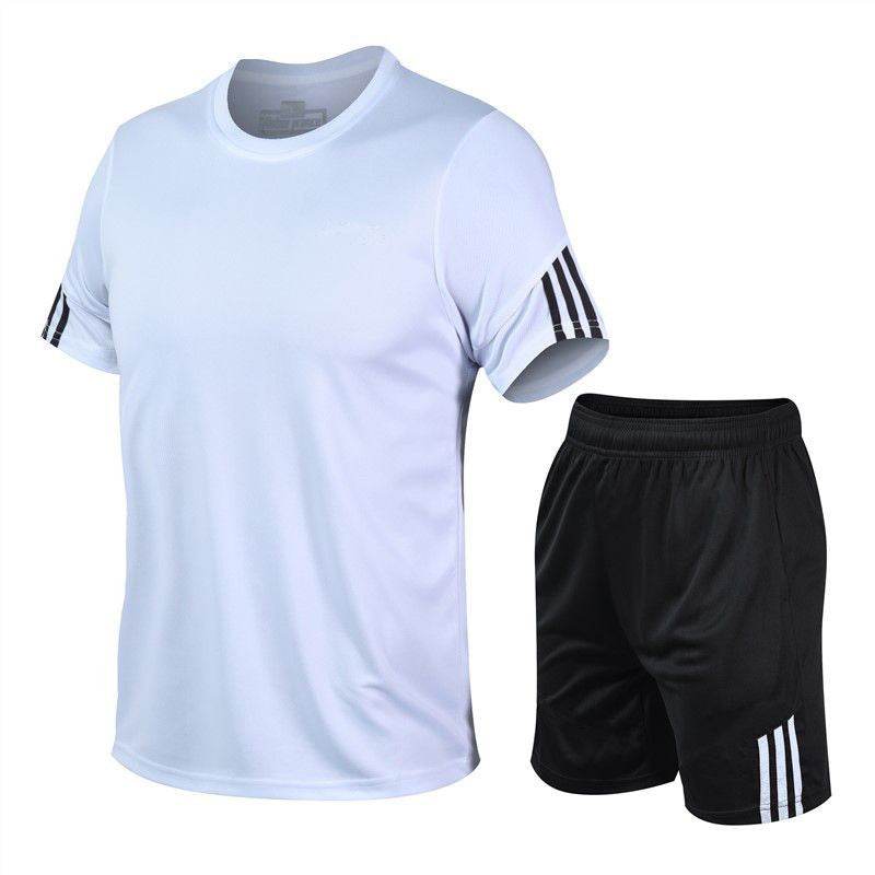 2pcs Men's Sportwear Soccer Football Active wear Fitness wear for men - EX-STOCK Canada