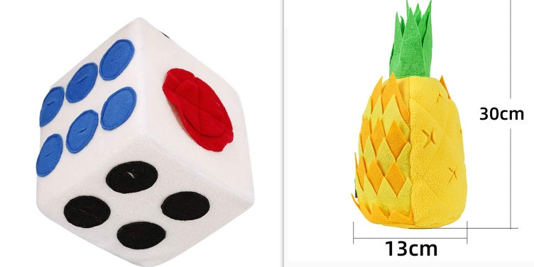 Dog Sniffing Mat Dog Puzzle Toy Pet Snack Feeding Mat Boring Interactive Game Training Blanket Snuffle Feeding Training Mat EX-STOCK Canada 