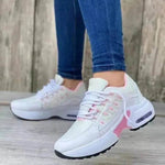Lace Up Sneakers Women Wedge Heel Running Sports Sneakers Shoes for Women. - EX-STOCK Canada