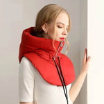 Warm Goose Down Match With Coat Hooded Men And Women Neck gaiter - EX-STOCK Canada