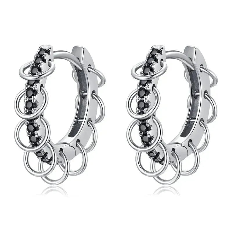 European And American Design Zircon Copper Ear Buckle Simple And Advanced Earring - EX-STOCK CANADA
