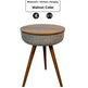 Smart Side Table with Built-in Bluetooth Speaker and Wireless Charging