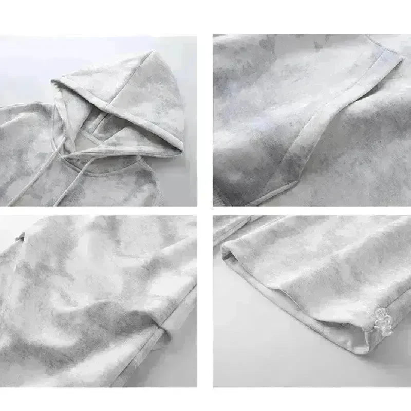 Men's 2 pcs Hoodie set outfit Sweatshirt and Sweatpants - EX-STOCK CANADA