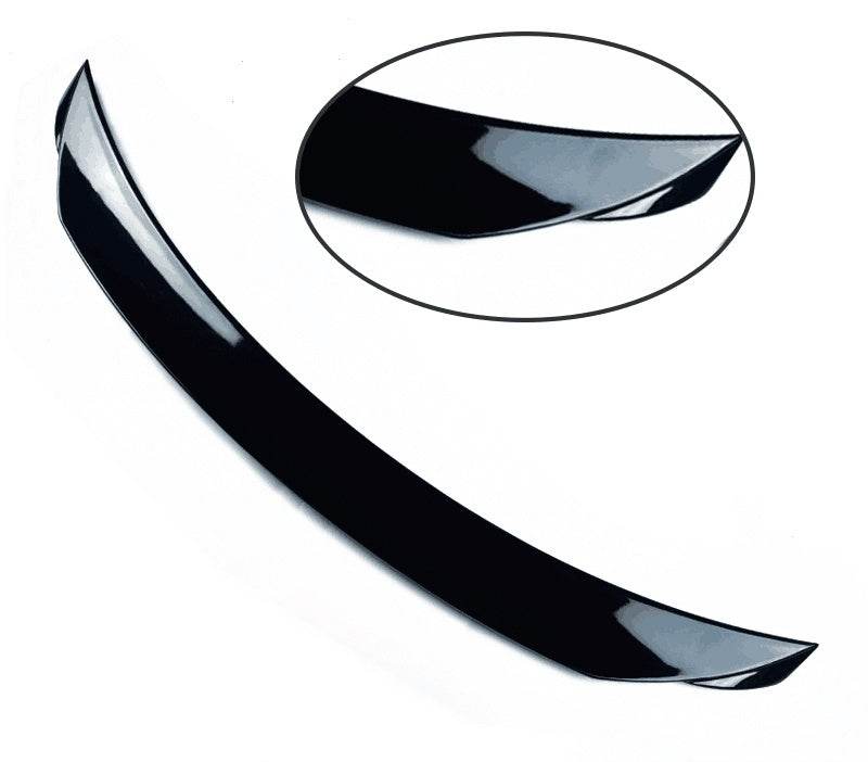 Model 14-21 Mazda 3 Exela Modified Tail Trim Sports Bright Black Tail Blade Large Fixed Wind Surrounded EX-STOCK Canada 