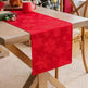 Christmas Table Runner Dark Jacquard Dining Table - EX-STOCK CANADA
