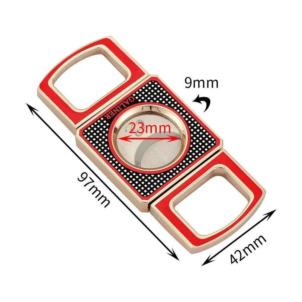 GALINER Stainless Steel Double Blade Cigar Cutter - EX-STOCK Canada