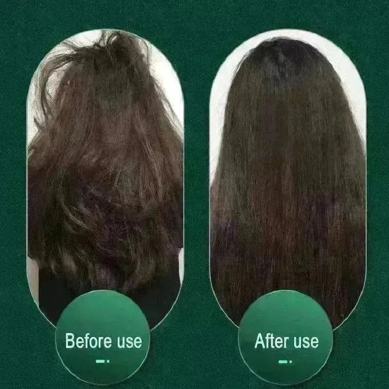 2-In-1 Hair Straightener Hot Comb - Dual-Use Rotating Electric Brush - EX-STOCK CANADA