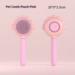 2 In 1 Self Cleaning Dog Brush Comb With Spray Pets Grooming Hair Remover Combs Brush Floating Hair Pet Grooming Brush Pet Products EX-STOCK Canada 