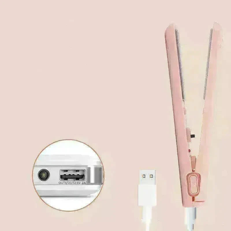 2 in 1 hair styling Wireless Hair Straightener - EX-STOCK CANADA