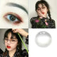 2 pieces Annual throw Russian girl blue color contacts lenses - EX-STOCK CANADA