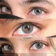 2 pieces Annual throw Russian girl blue color contacts lenses - EX-STOCK CANADA