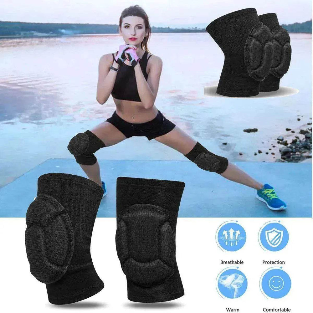 2 x Professional Knee Pads Leg Protector For Sport Work Flooring Construction - EX-STOCK Canada