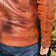 BOL Men's Zip Pocket Leather Jacket 