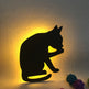 LED Animal Silhouette Night Light – Sound Sensor Wall Lamp for Kids Bedroom | 18 Designs