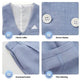 Children's Suit Vest Suit Gentleman Best Man suit 3 piece set outfit - EX-STOCK Canada