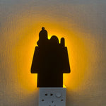 LED Animal Silhouette Night Light – Sound Sensor Wall Lamp for Kids Bedroom | 18 Designs