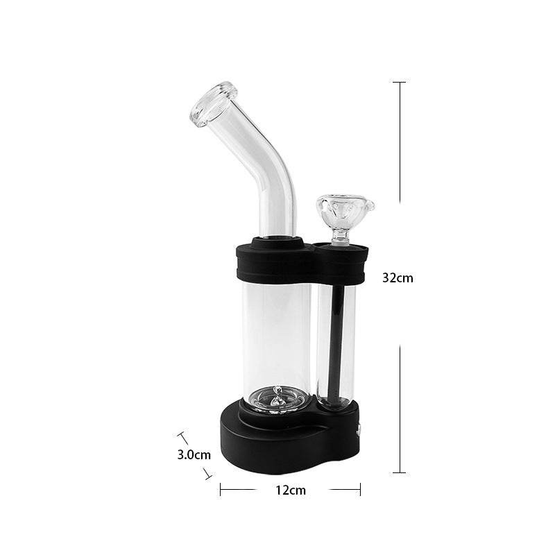 Glass Pot Lightning Light Glass Bong Hookah Set - EX-STOCK Canada