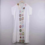 2024 Summer Beach Hand Crochet Stitching Dress - EX-STOCK CANADA
