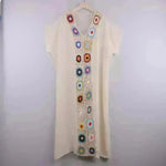 2024 Summer Beach Hand Crochet Stitching Dress - EX-STOCK CANADA