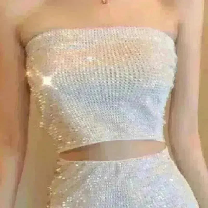 2024 Summer Two Piece Inner Wear Tube Top Suit - EX-STOCK CANADA