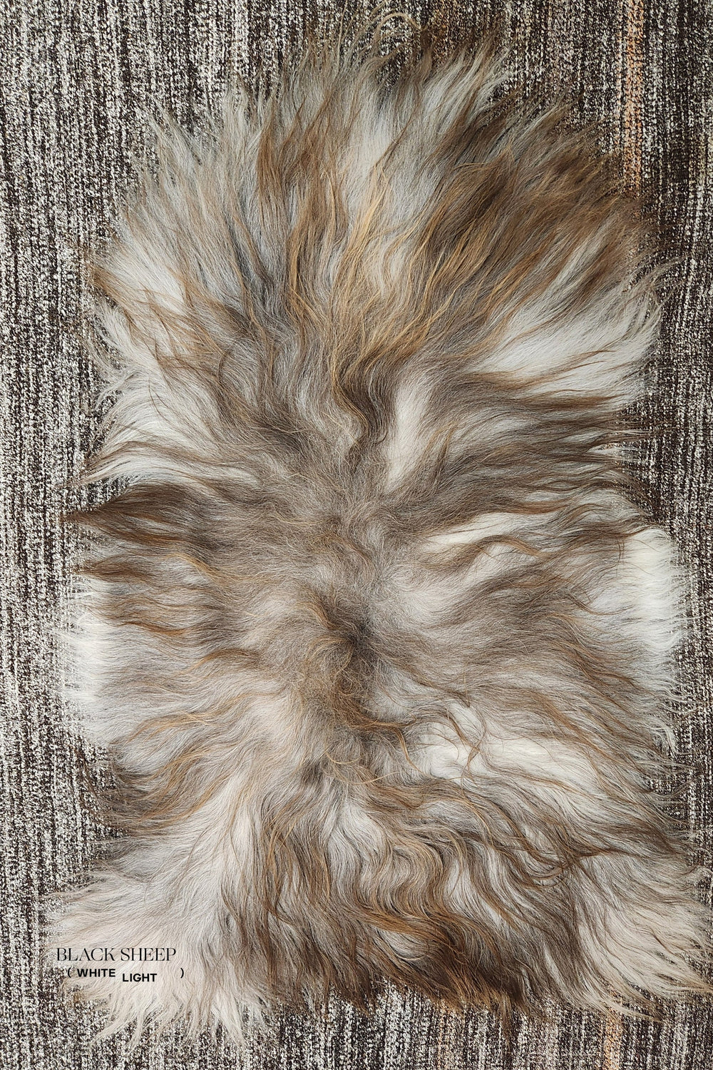 Rare Rusty Grey Icelandic Sheepskin 