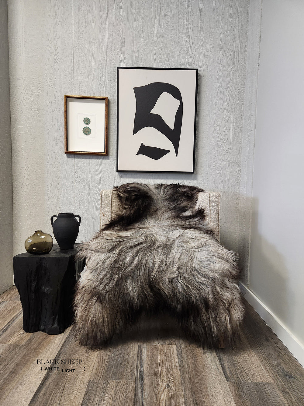 Natural Dark Grey Icelandic Sheepskin EX-STOCK Canada 