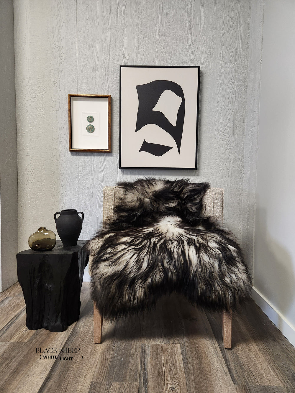 Natural Dark Grey Icelandic Sheepskin EX-STOCK Canada 
