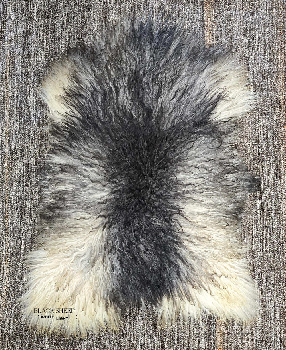 Natural Curly Grey Icelandic Sheepskin EX-STOCK Canada 