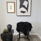 Black Tigrado Spanish Curly Sheepskin 