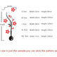 Creative vase acrylic 3D wall sticker Home Wall Decals - EX-STOCK CANADA