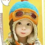Baby and Toddler Winter hat Hooded Winter Pilot  Beanie Warm baby cap - EX-STOCK CANADA