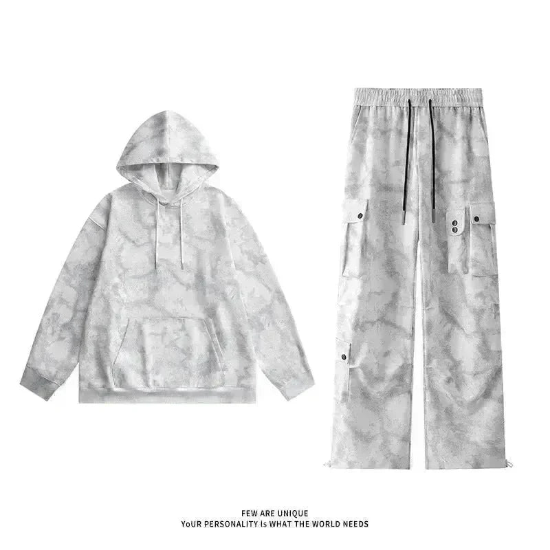 Men's 2 pcs Hoodie set outfit Sweatshirt and Sweatpants - EX-STOCK CANADA