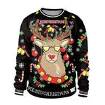 Ugly Christmas Sweater For gift Santa Deer Elf Funny Pullover - EX-STOCK Canada
