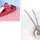 Hot Valentine's Day Gifts Metal Rose Jewelry Gift Box Necklace For Wedding Girlfriend Necklace Gifts - EX-STOCK CANADA