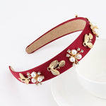 Headband Pearl Rhinestone Hair Accessories