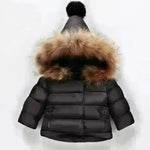 New born Baby Hooded Winter Jacket toddler winter coat Baby parka coat 5t winter Faux fur  jacket - EX-STOCK CANADA