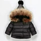 New born Baby Hooded Winter Jacket toddler winter coat Baby parka coat 5t winter Faux fur  jacket - EX-STOCK CANADA