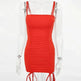 Articat Spaghetti Strap Sexy Backless Women Summer Dress Strapless Bodycon Bandage Party Dresses Vestidos Club Mini Dress - EX-STOCK CANADA