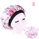 Beauty print Satin Silk Hair Bonnet for sleeping - EX-STOCK Canada