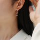 Starlight Moissanite Stud Earrings – 0.3ct S925 Silver | GRA Certified