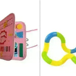 New Busy Book Children's Busy Board Dressing And Buttoning Learning Baby Early Education Preschool Sensory Learning Toy - EX-STOCK CANADA