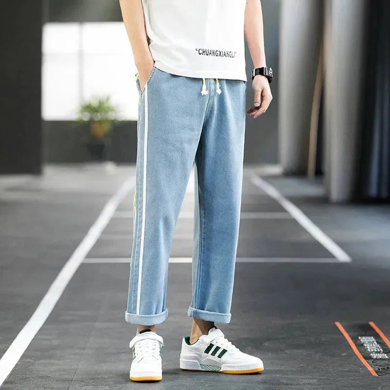 Men Casual pants Denim Jeans trousers, wide-leg pants - EX-STOCK CANADA