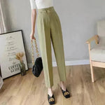 High-waisted Women's Trousers And Small Trousers - EX-STOCK CANADA