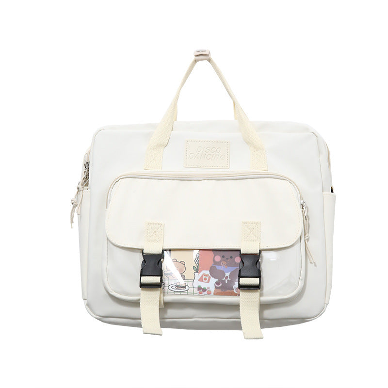 Soft Girl Cute Cartoon Teenage College Student Lightweight Tote Backpack EX-STOCK